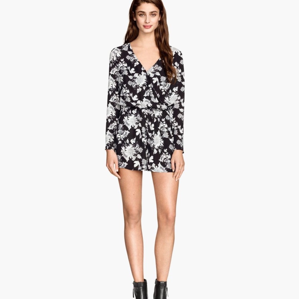 H&M floral romper